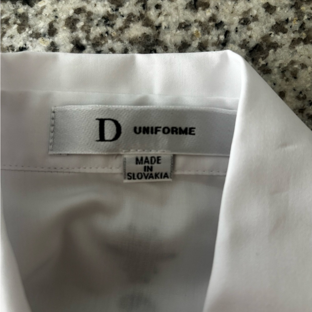 Dior Uniforme Women's White Button Down Shirt - Picture 3 of 7